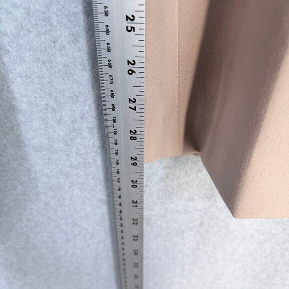 Jones New York Women's Dress Pants Tan Stucco Size 4 Ankle Stretch Flat Front - Picture 4 of 14